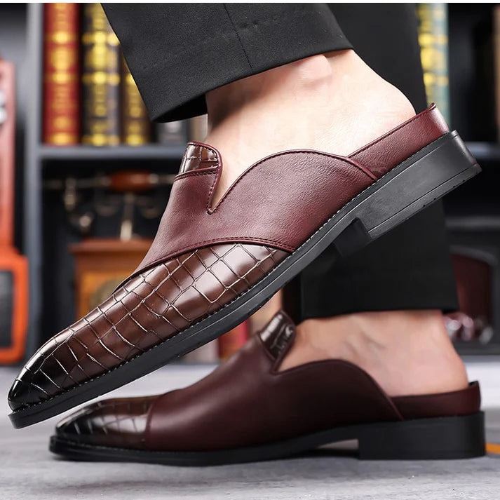 Filippo — Mule in Pelle Stampata