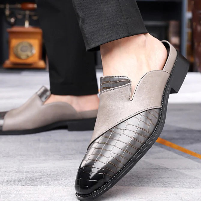 Filippo — Mule in Pelle Stampata