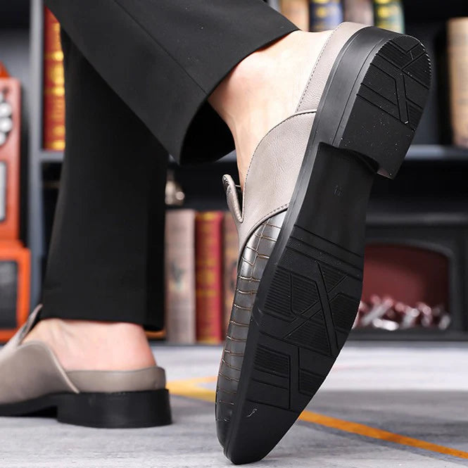 Filippo — Mule in Pelle Stampata