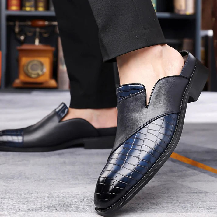 Filippo — Mule in Pelle Stampata