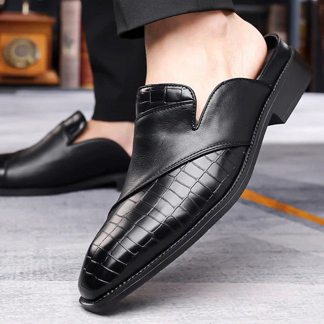Filippo — Mule in Pelle Stampata