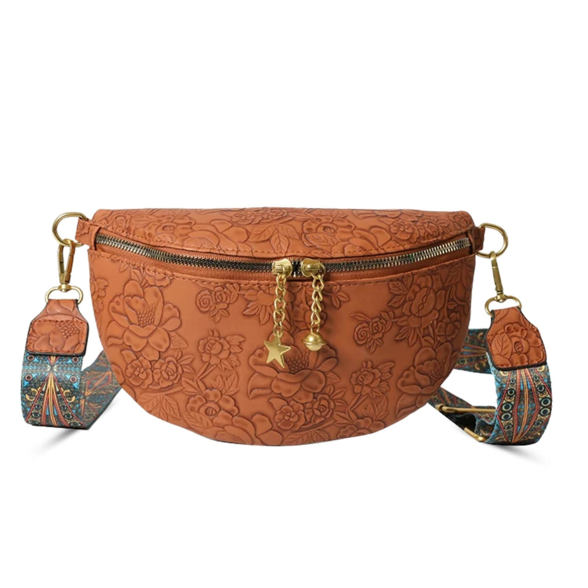 Charm Embossato di Filomena | Borsa a Spalla