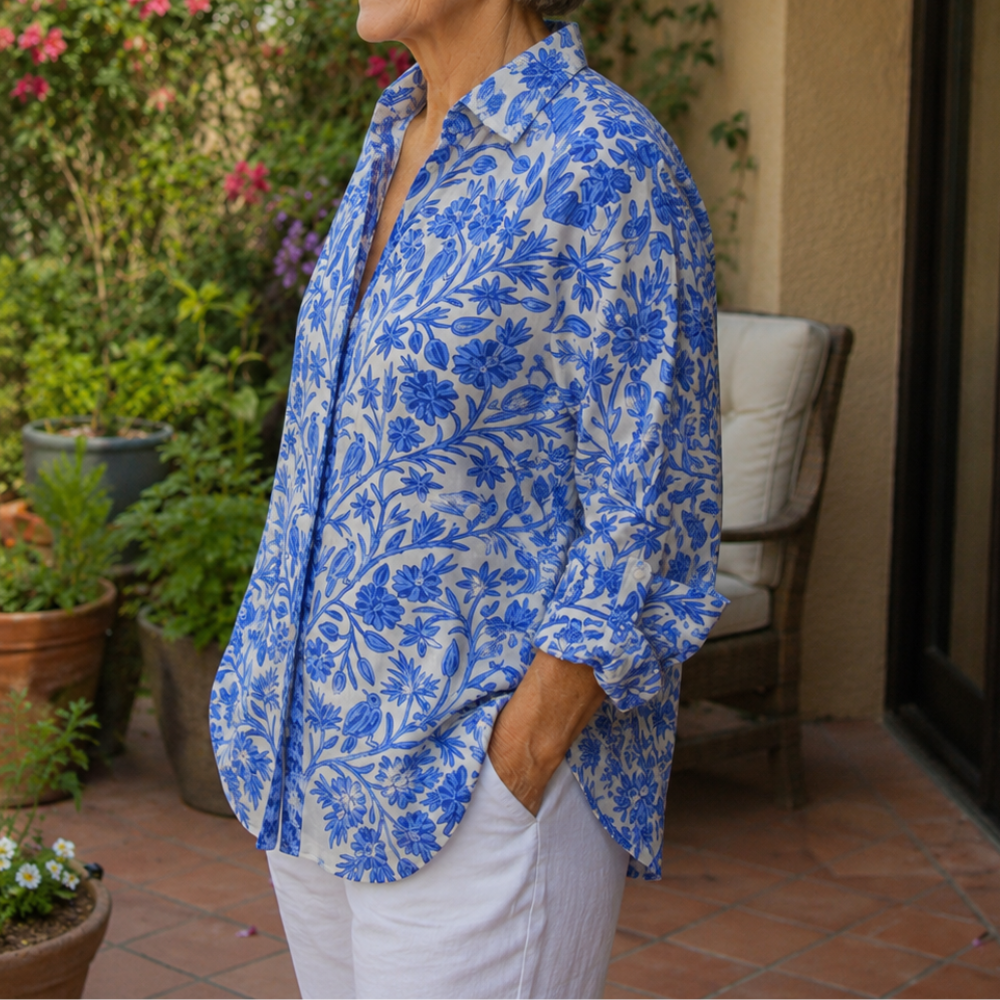 Assunta | Blusa Giardino Primaverile