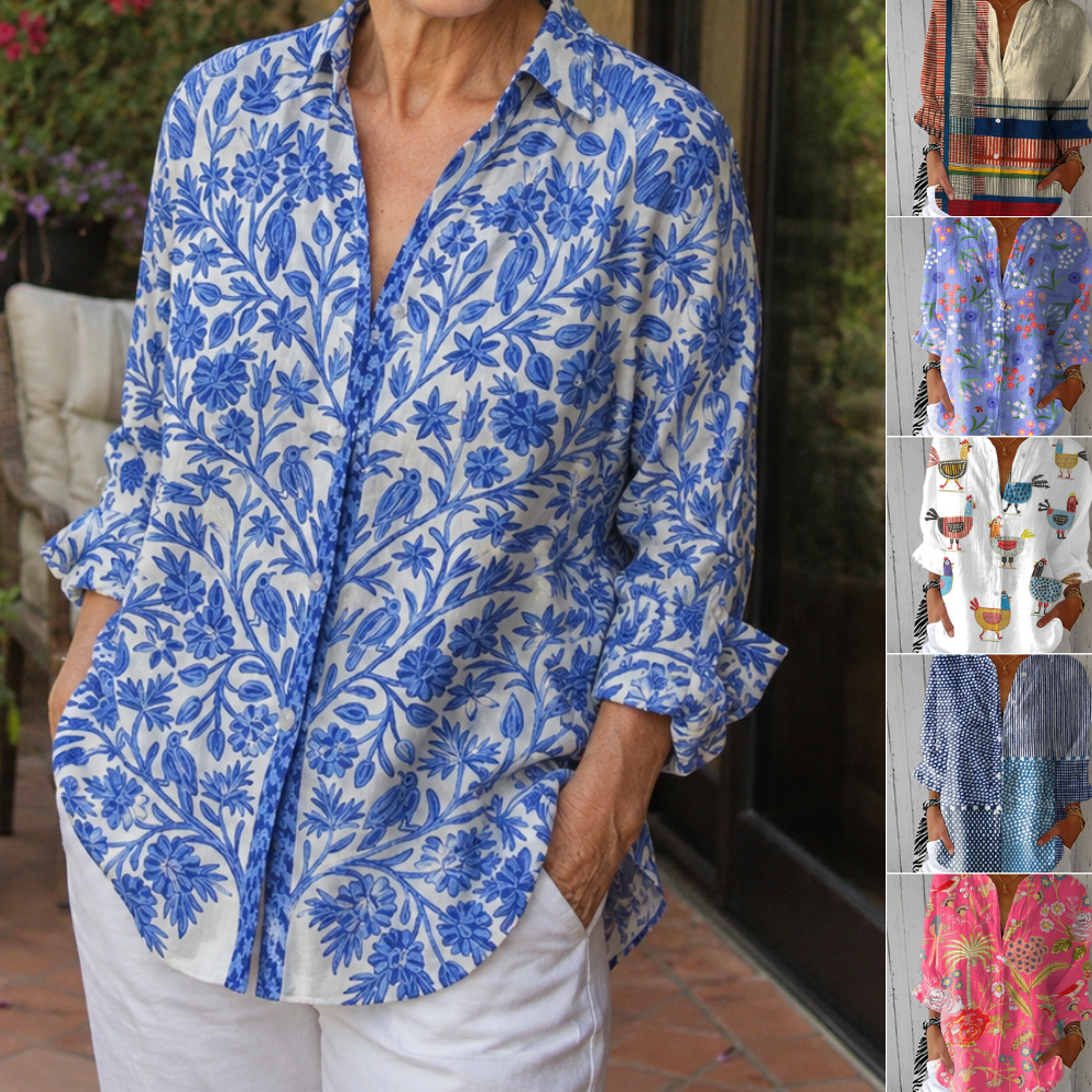 Assunta | Blusa Giardino Primaverile
