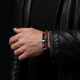 Intreccio del Destino – Bracciale con Vegvisir e nodo celtico – immagine 3