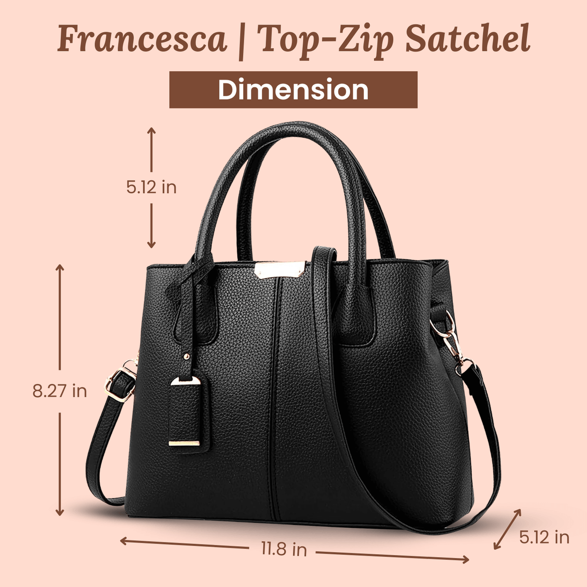 Borsa Strutturata di Beatrice | Borsa a Mano