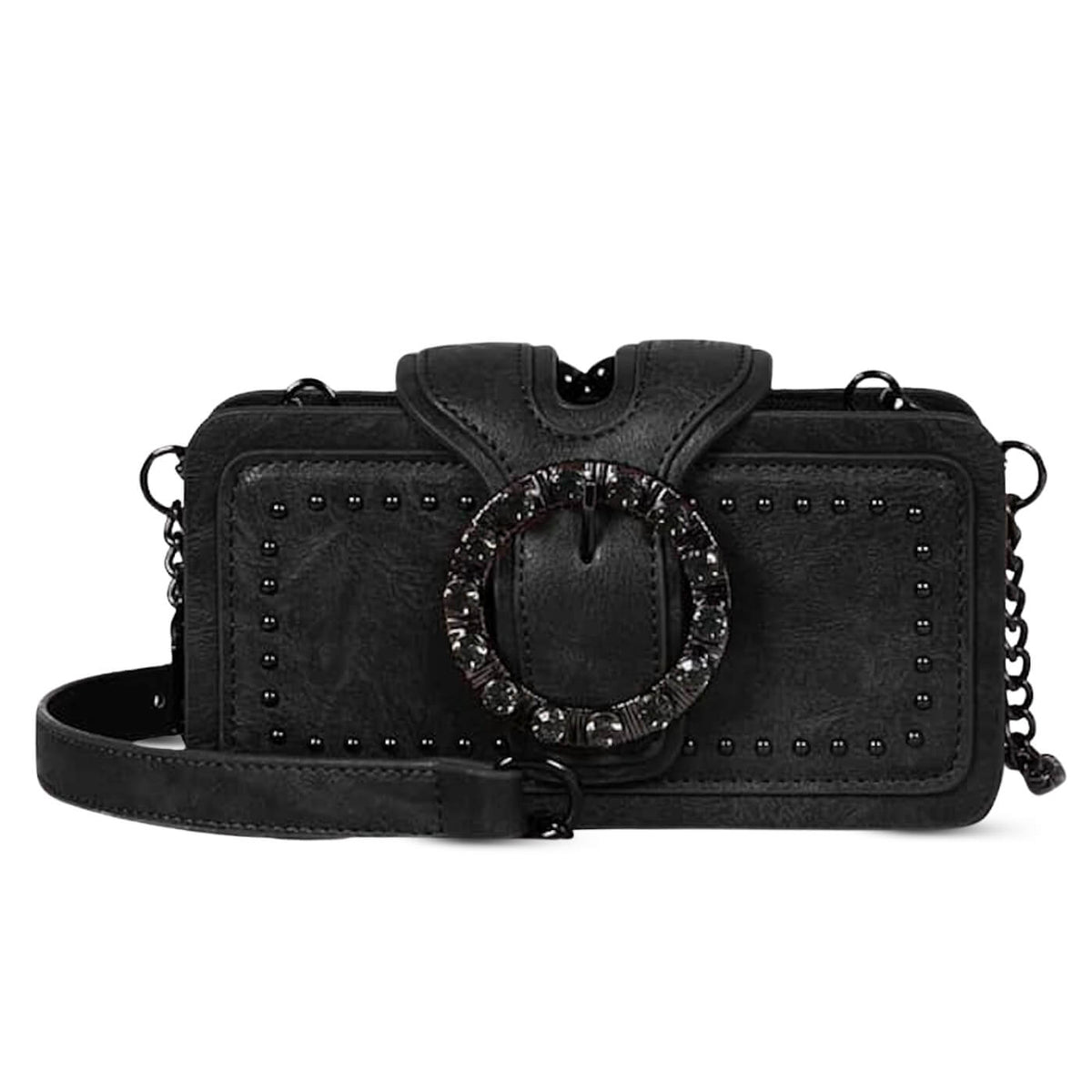Borsa a Clutch con Borchie di Margherita