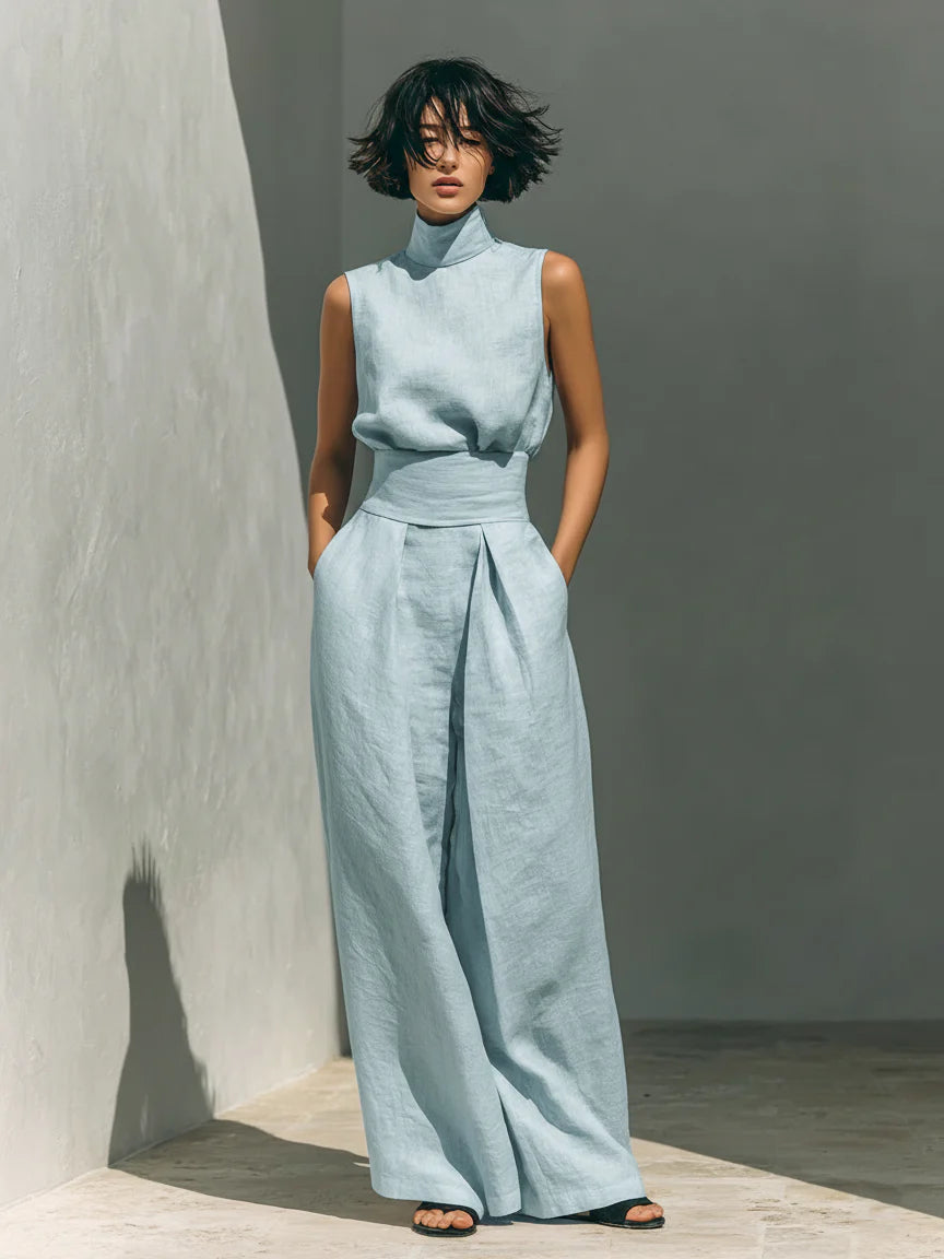 Maria - Ensemble en coton et lin