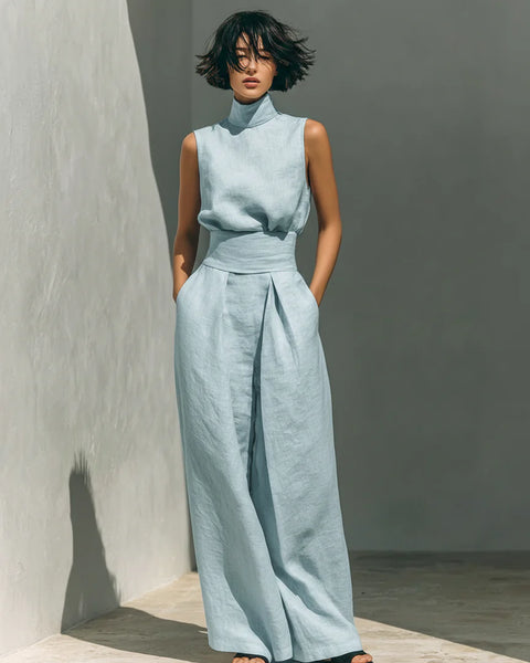 Maria - Ensemble en coton et lin