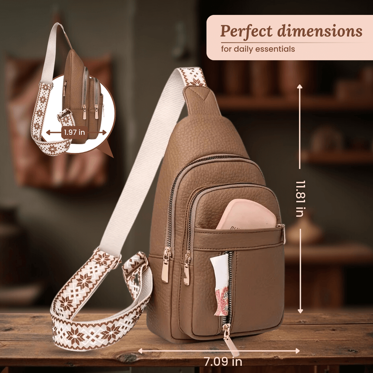 Borsa Sling Utilitaria di Noemi