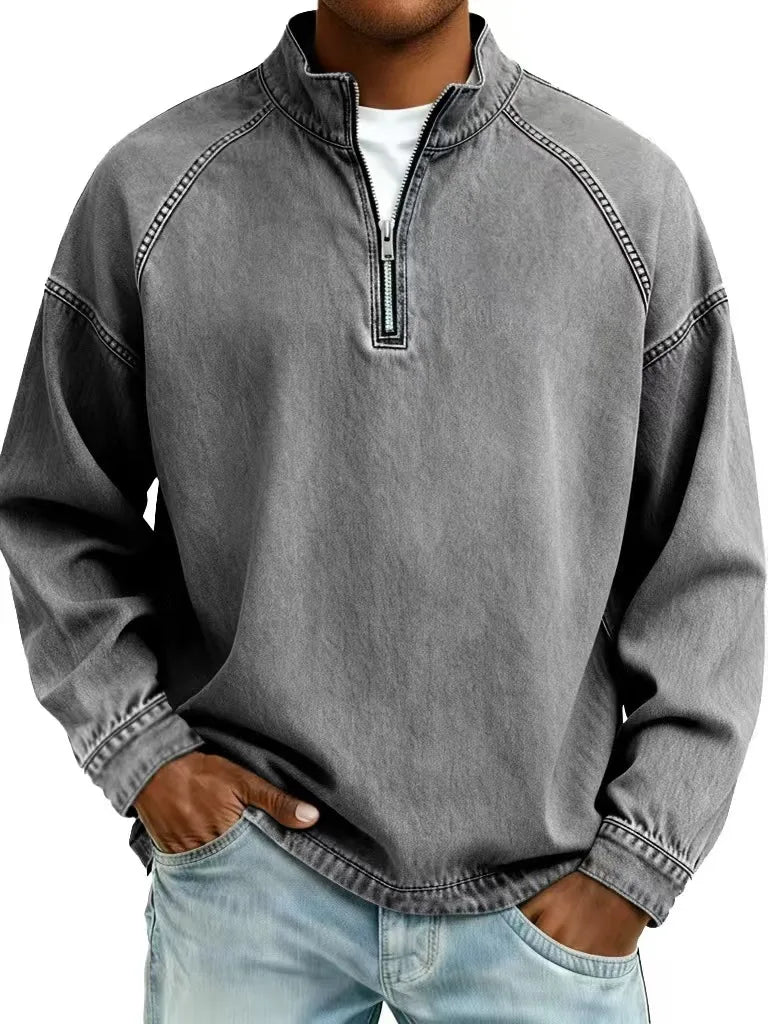 Graham Pullover a Mezzo Zip