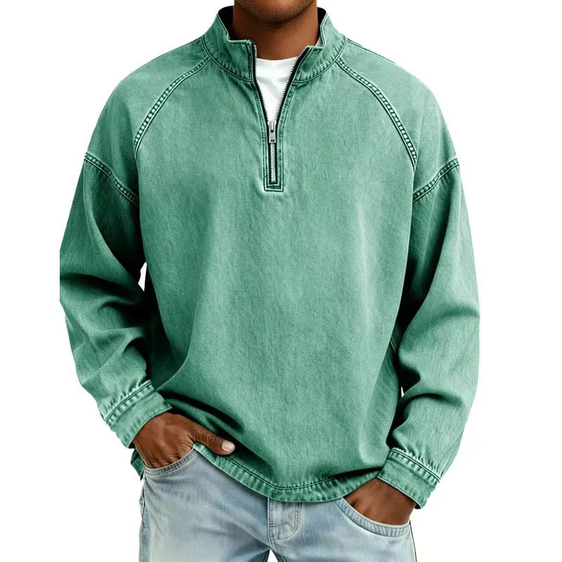Graham Pullover a Mezzo Zip