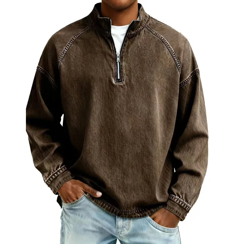 Graham Pullover a Mezzo Zip