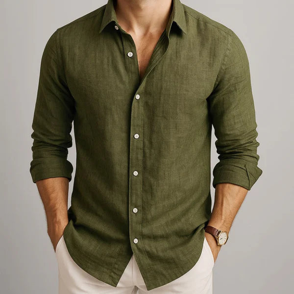 Camicia di lino Matteo