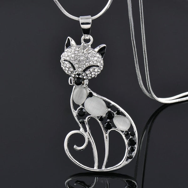 Collana Gatti dell'Amore in argento sterling