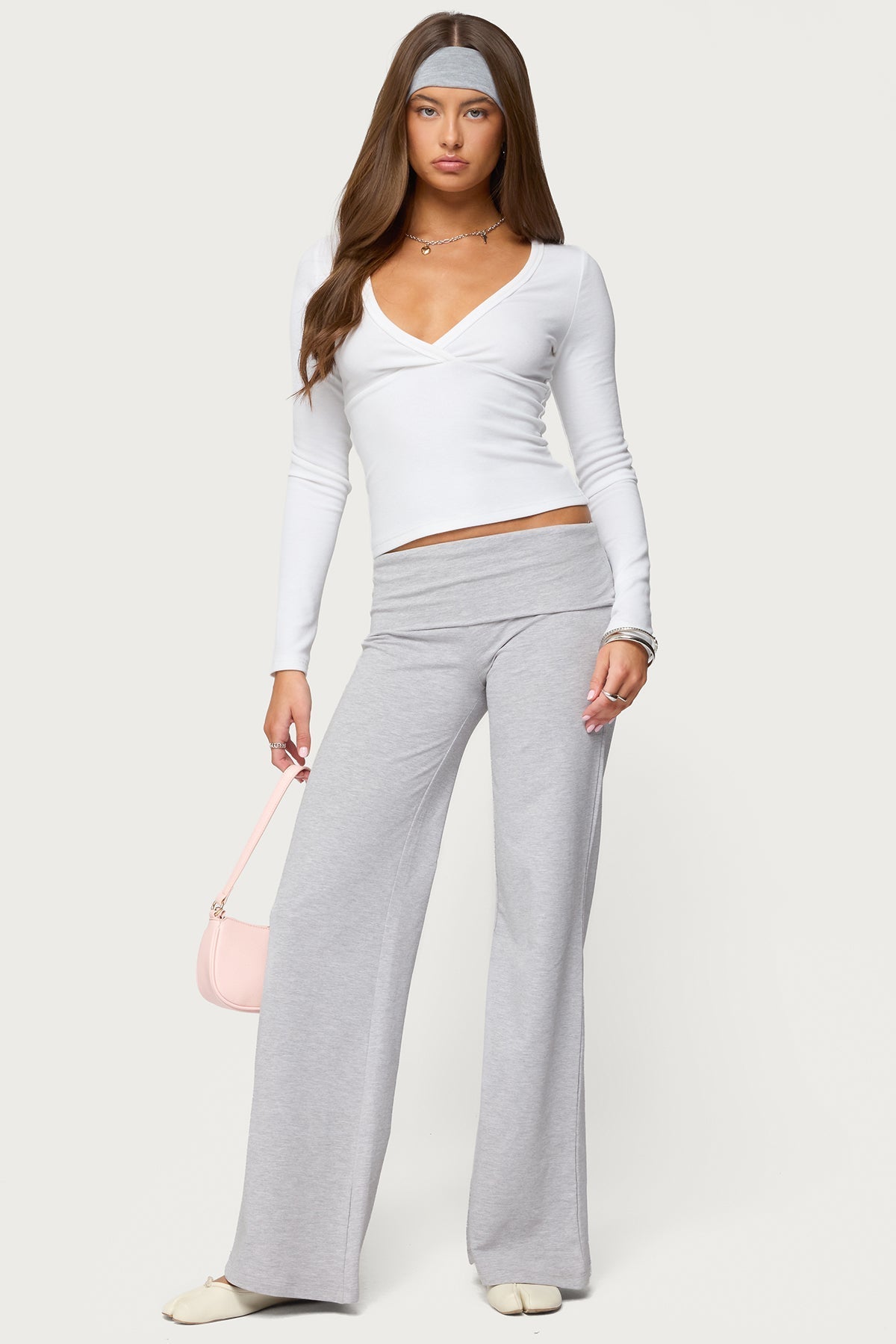VELARA | Pantaloni Lounge Soft Fold