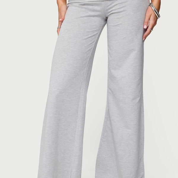 VELARA | Pantaloni Lounge Soft Fold