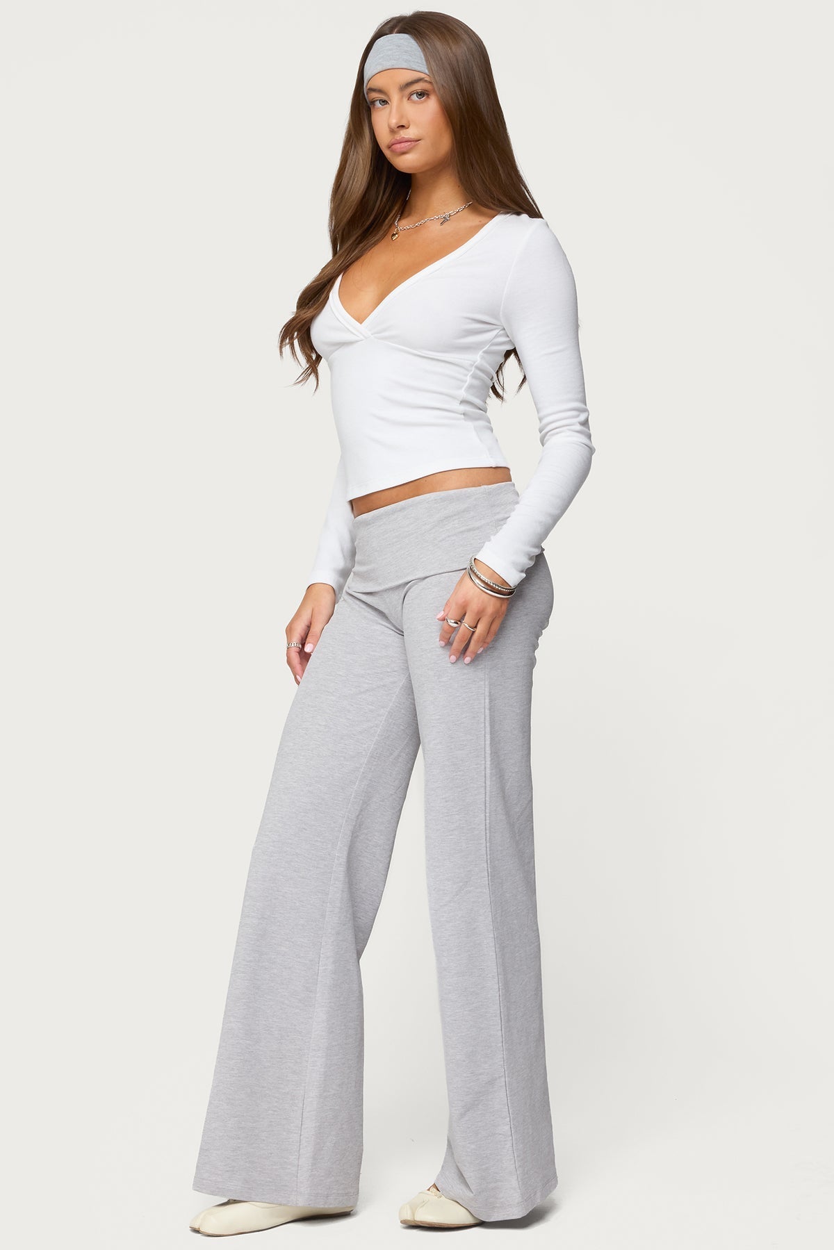 VELARA | Pantaloni Lounge Soft Fold