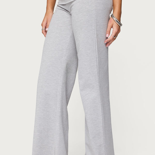 VELARA | Pantaloni Lounge Soft Fold