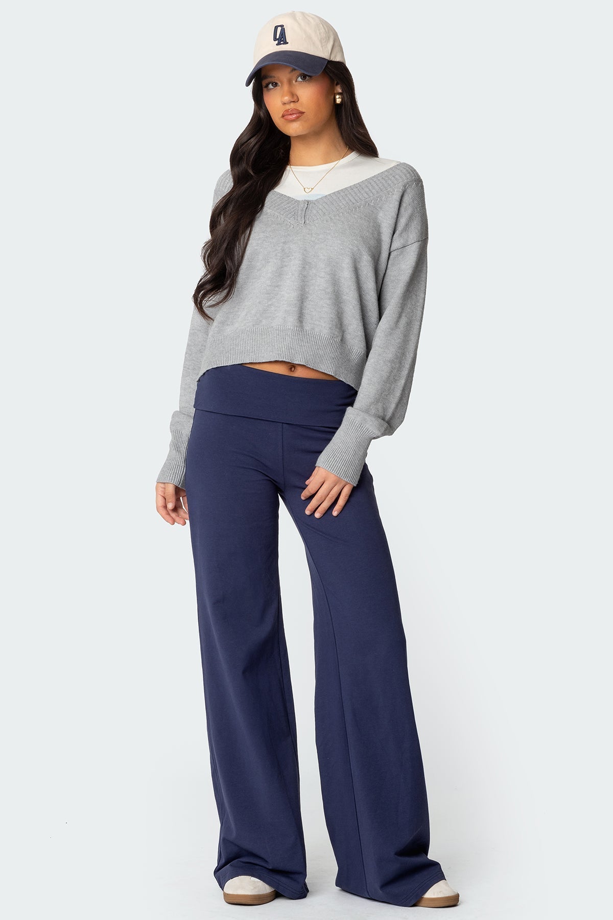 VELARA | Pantaloni Lounge Soft Fold