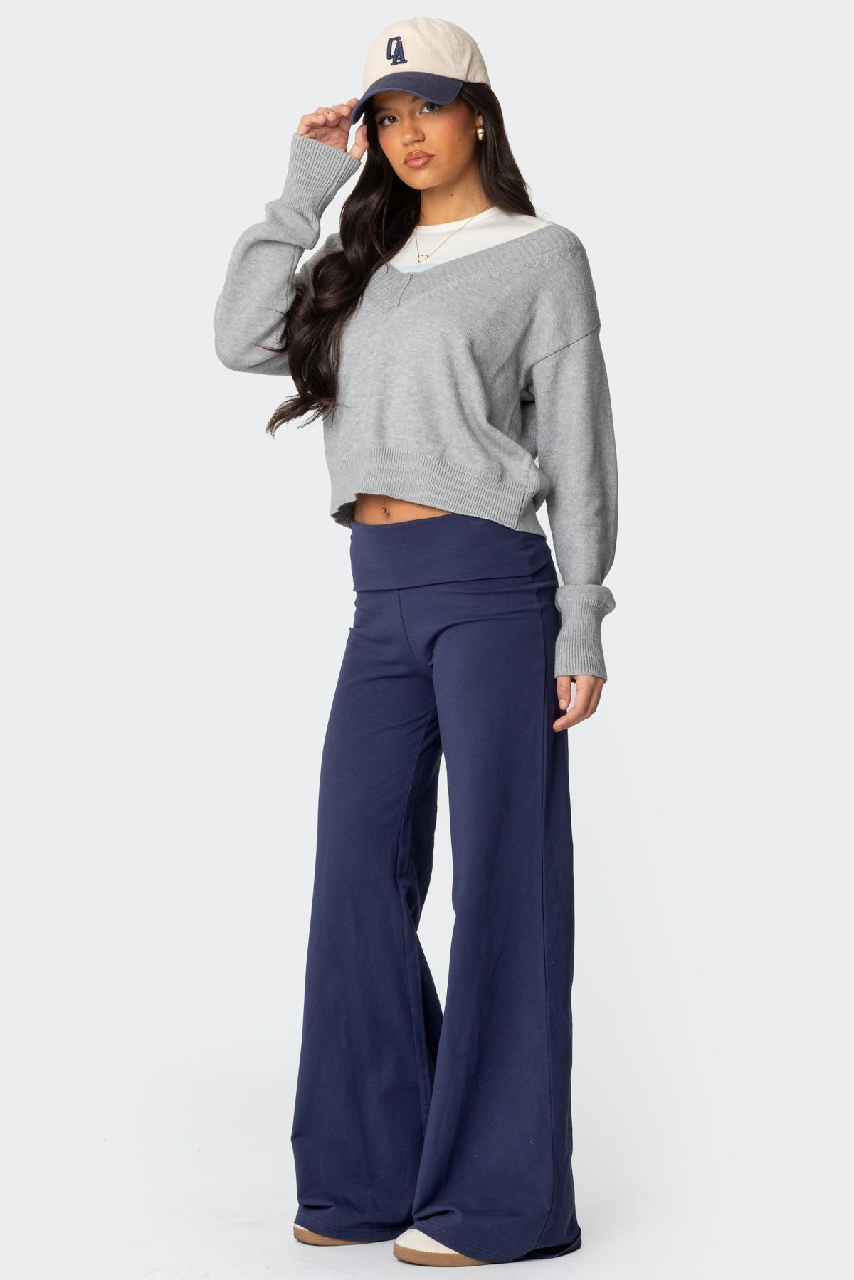VELARA | Pantaloni Lounge Soft Fold