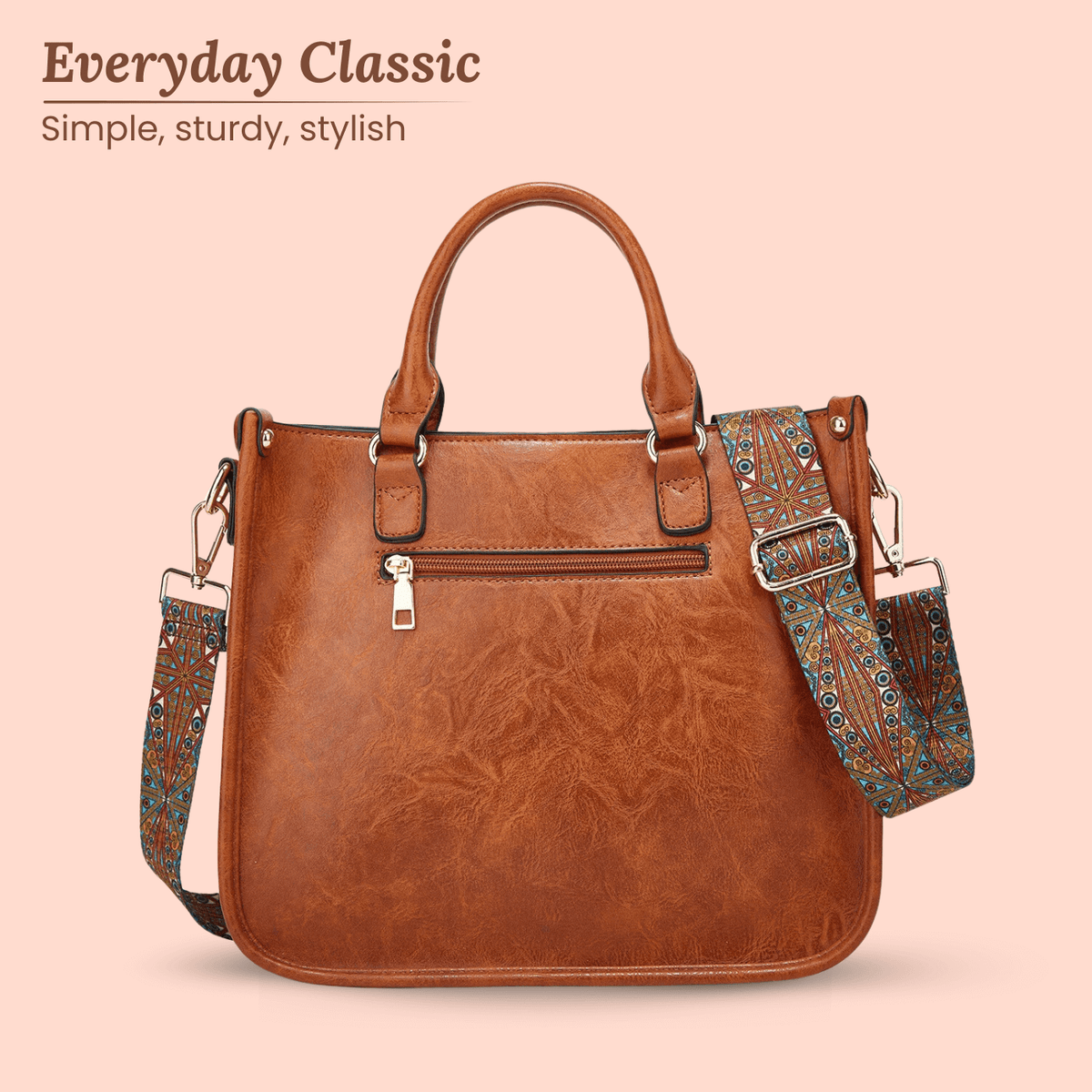 Borsa a Tracolla con Pattern di Irene