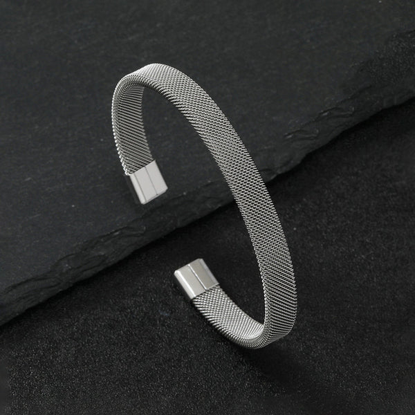 Bracciale rigido Solis in argento