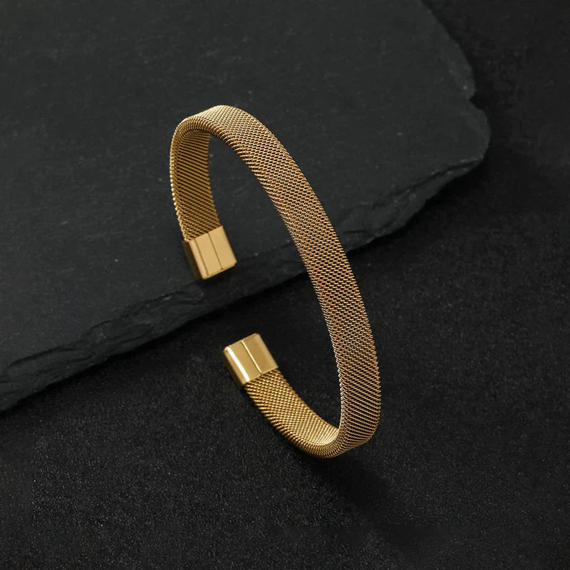 Bracciale rigido Solis in argento