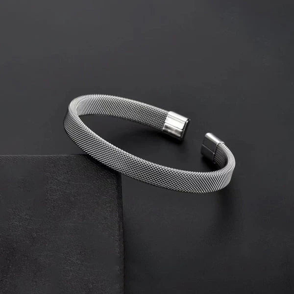 Bracciale rigido Solis in argento