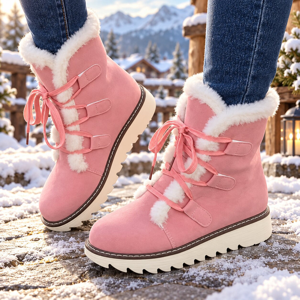 Maiken™ - Stivali invernali impermeabili e antiscivolo con fodera morbida