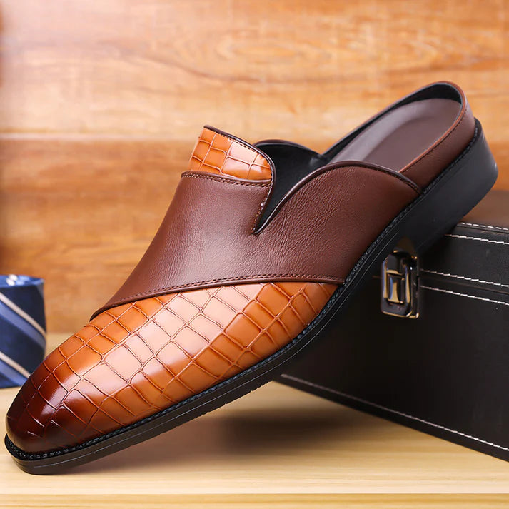 Filippo — Mule in Pelle Stampata