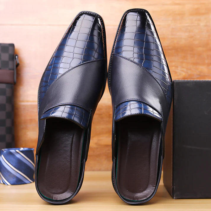 Filippo — Mule in Pelle Stampata