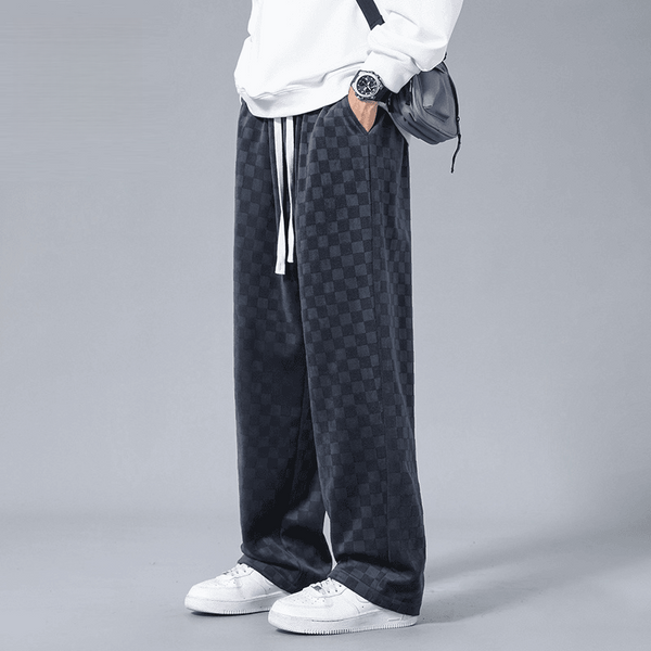Joggers a Righe in Velluto