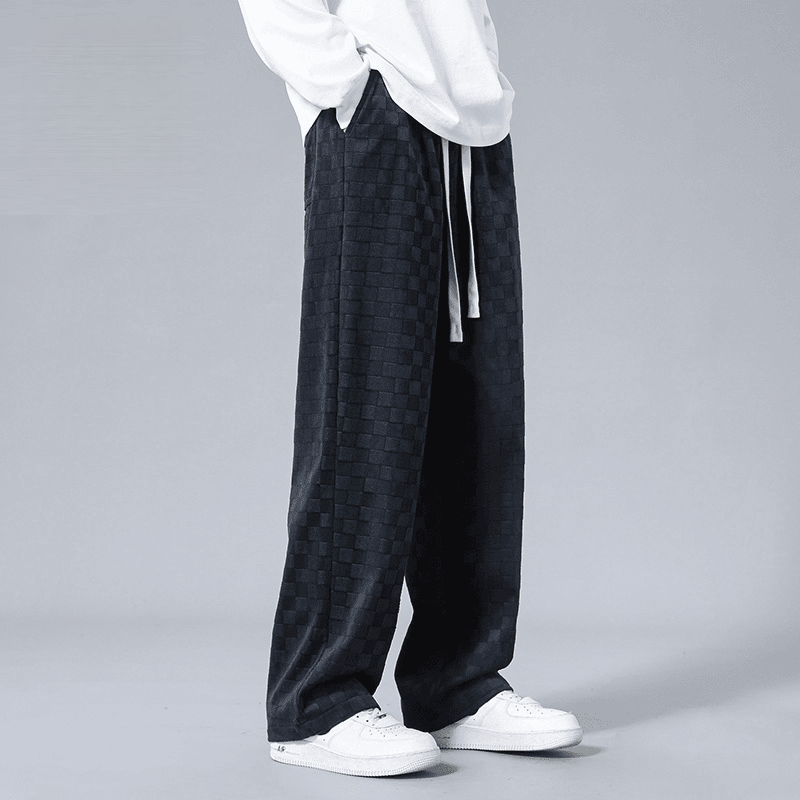 Joggers a Righe in Velluto