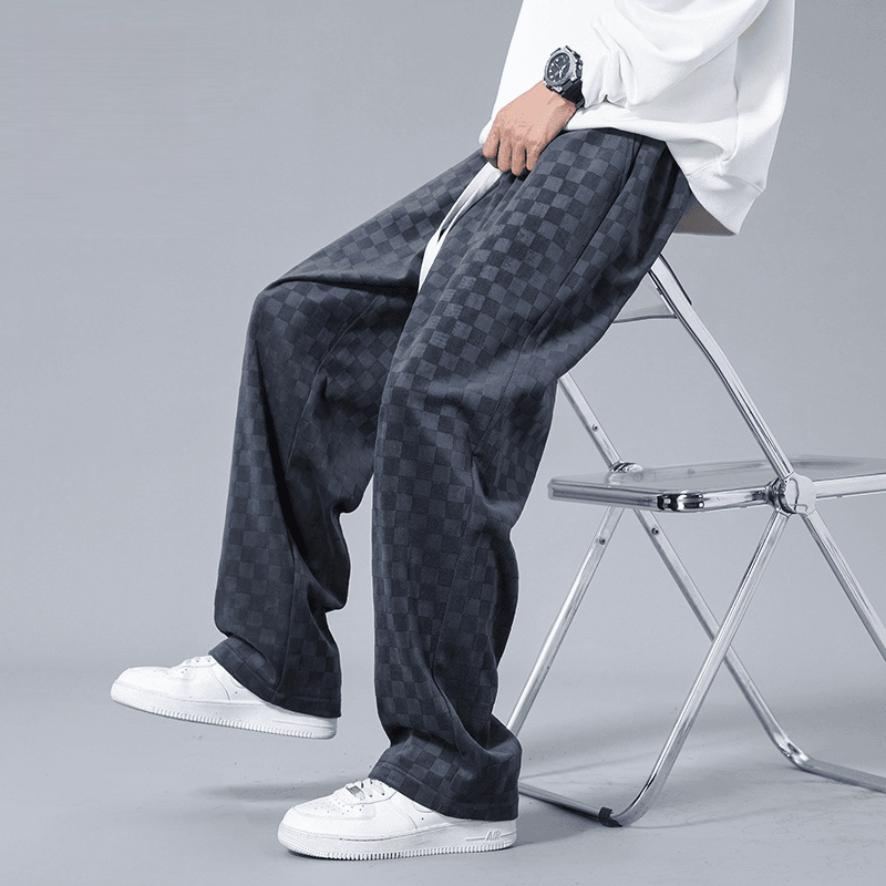 Joggers a Righe in Velluto