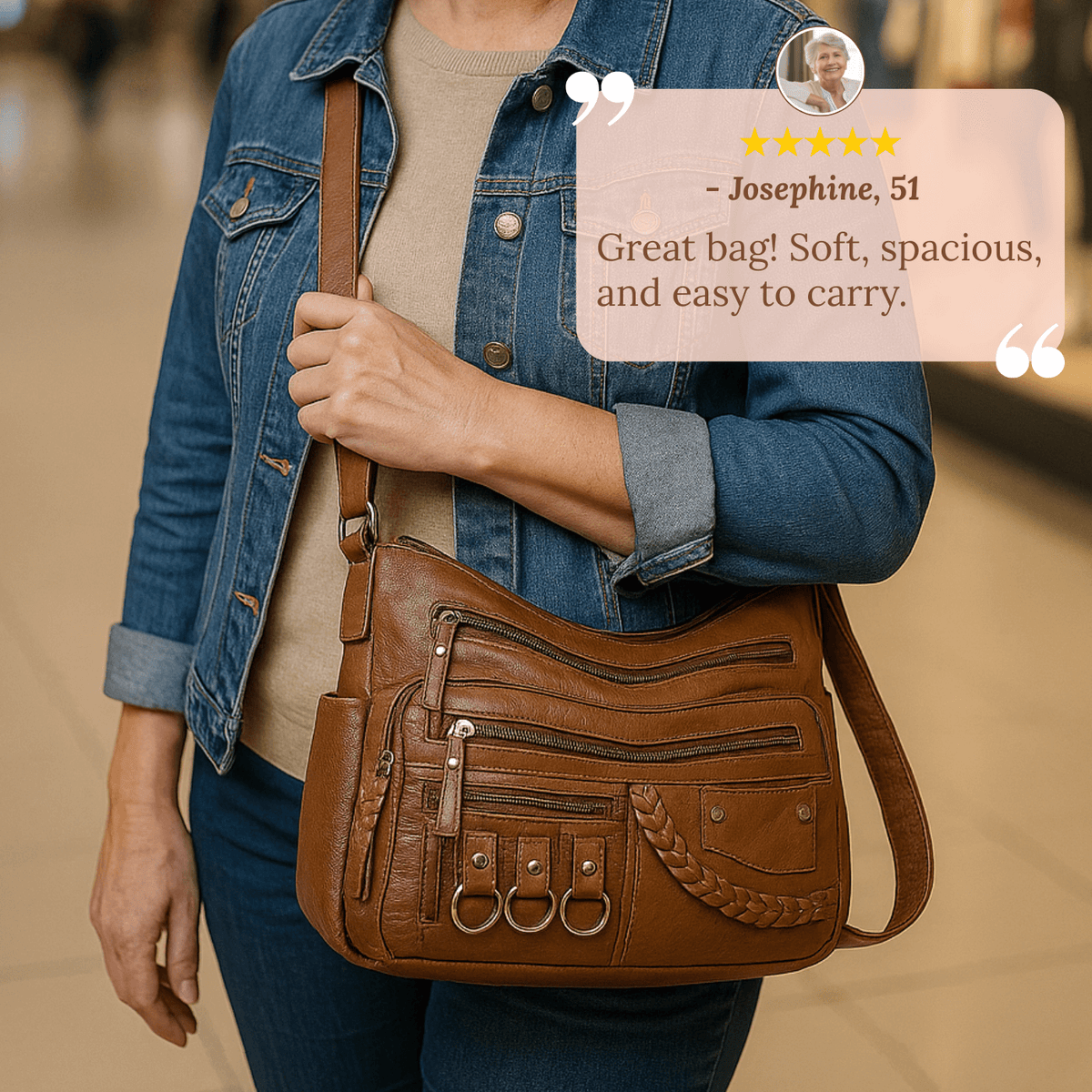 Charm Utilitario di Serafina | Borsa a Tracolla