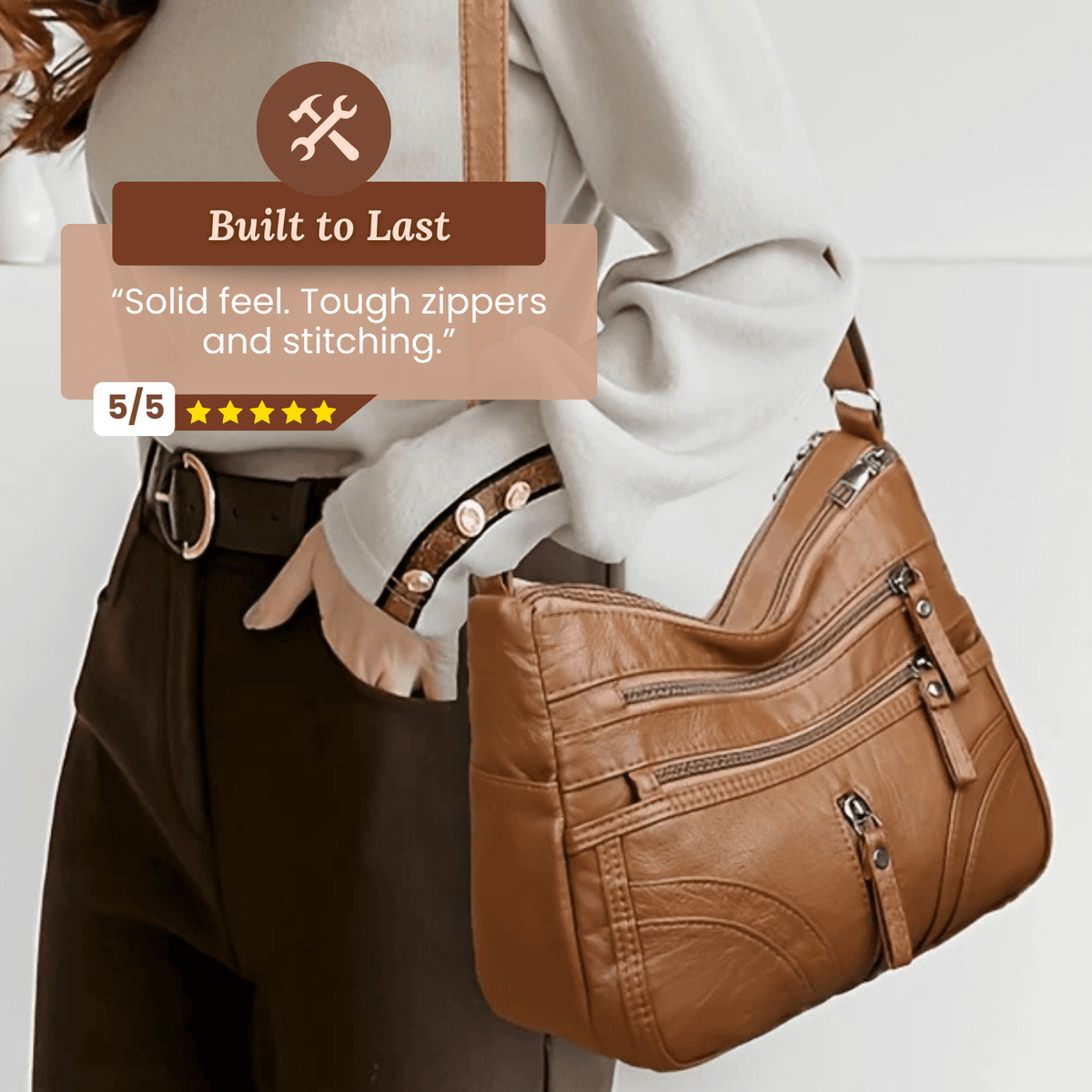 Borsa a Spalla Multi-Tasca di Emanuela