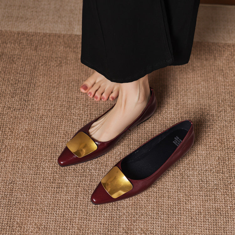Lorea | Ballerine in Vera Pelle