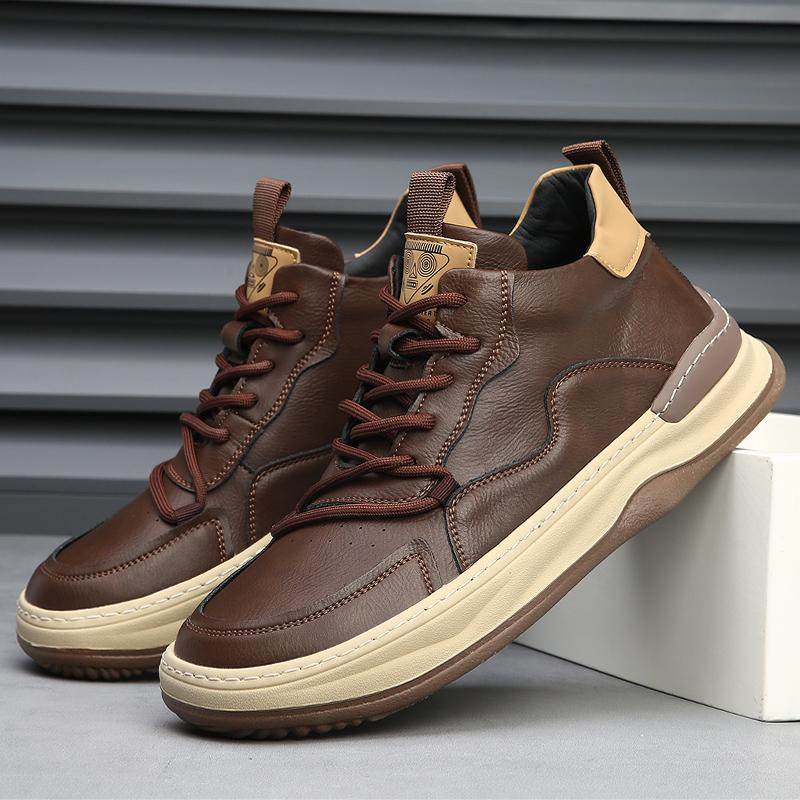 Sneakers in Vera Pelle Italiana Marco