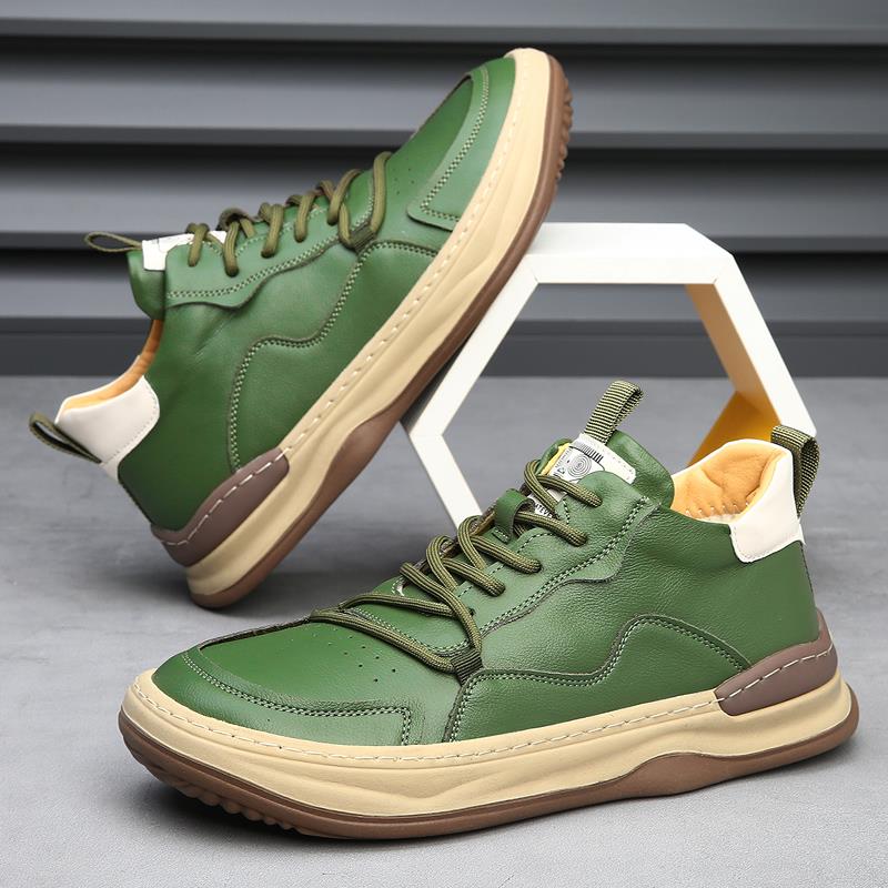 Sneakers in Vera Pelle Italiana Marco