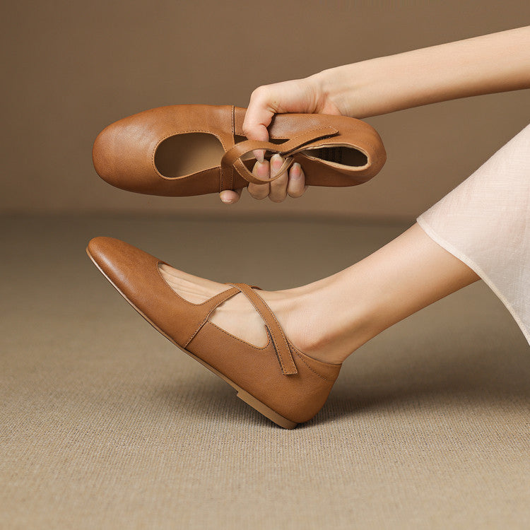 Zeor | Ballerine in Vera Pelle