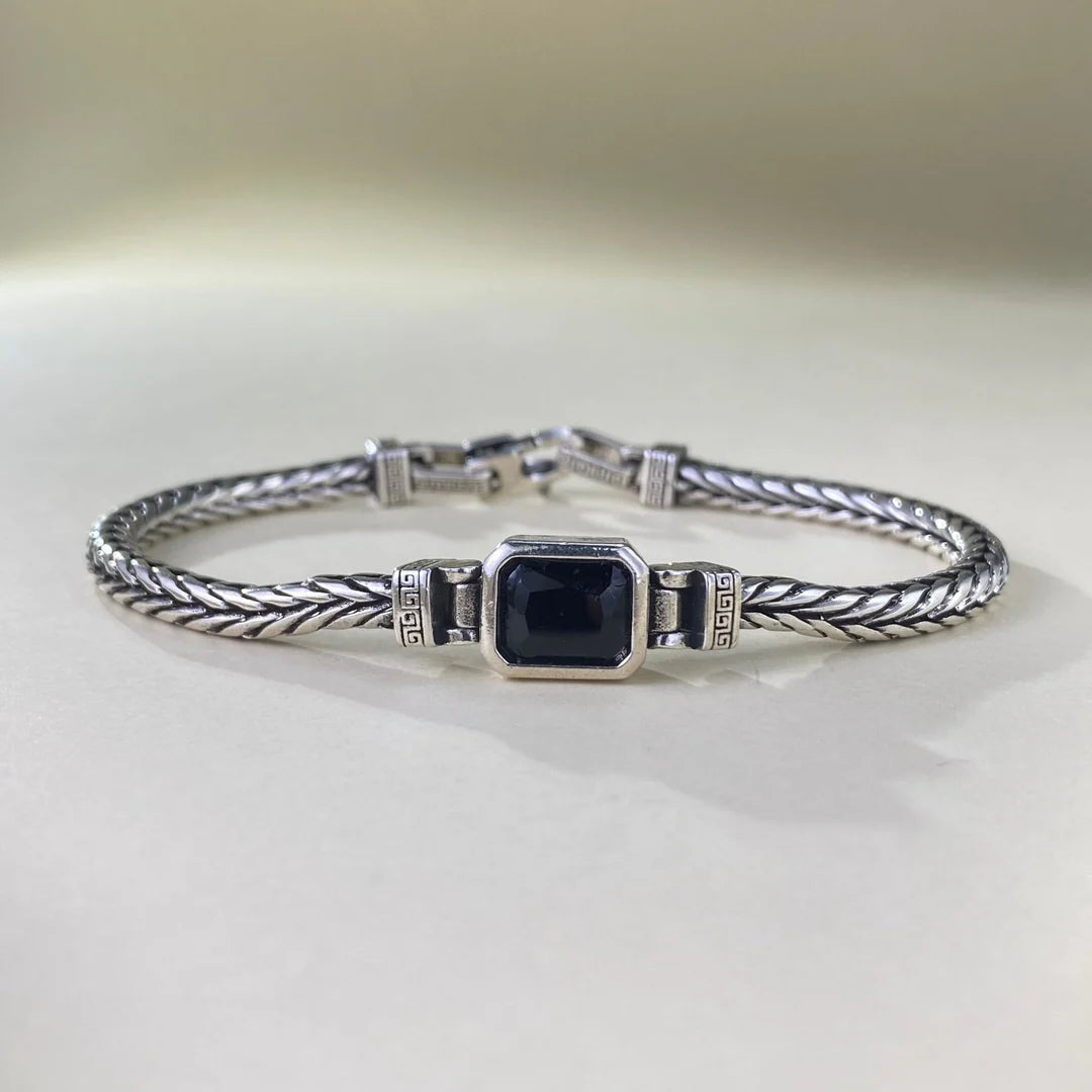 Bracciale con pietra preziosa onice