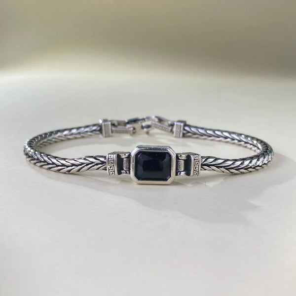 Bracciale con pietra preziosa onice