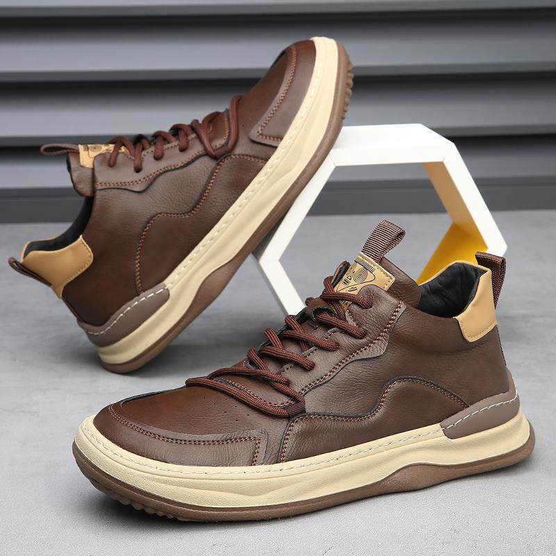 Sneakers in Vera Pelle Italiana Marco