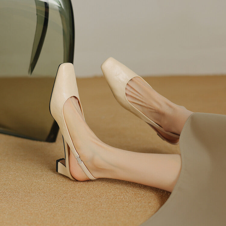 Ersa | Slingback in Vera Pelle
