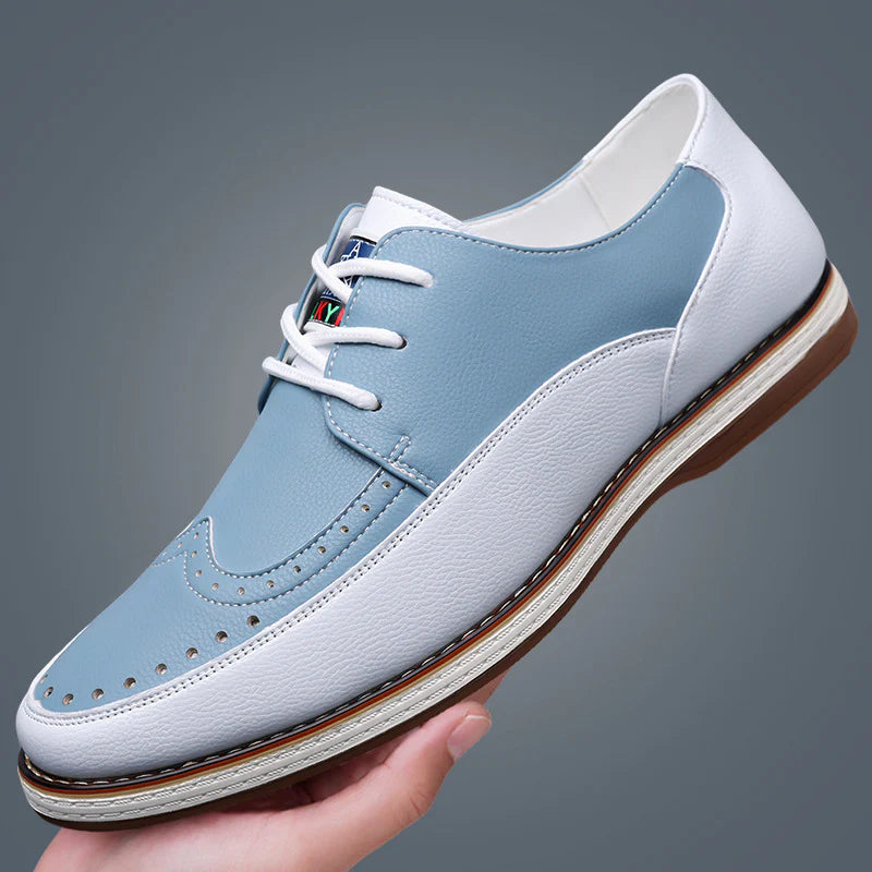 Marco — Scarpe in Pelle Bicolore