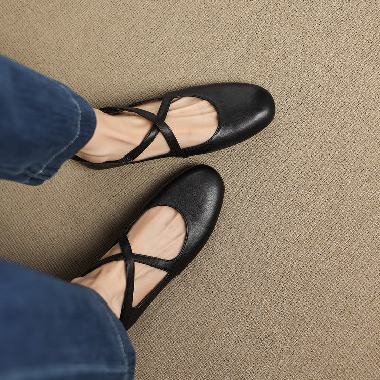 Zeor | Ballerine in Vera Pelle