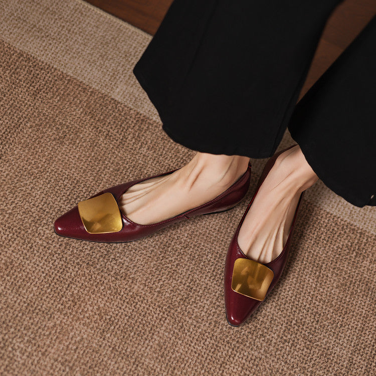 Lorea | Ballerine in Vera Pelle