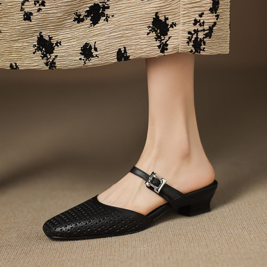 Nilda | Mules in Vera Pelle