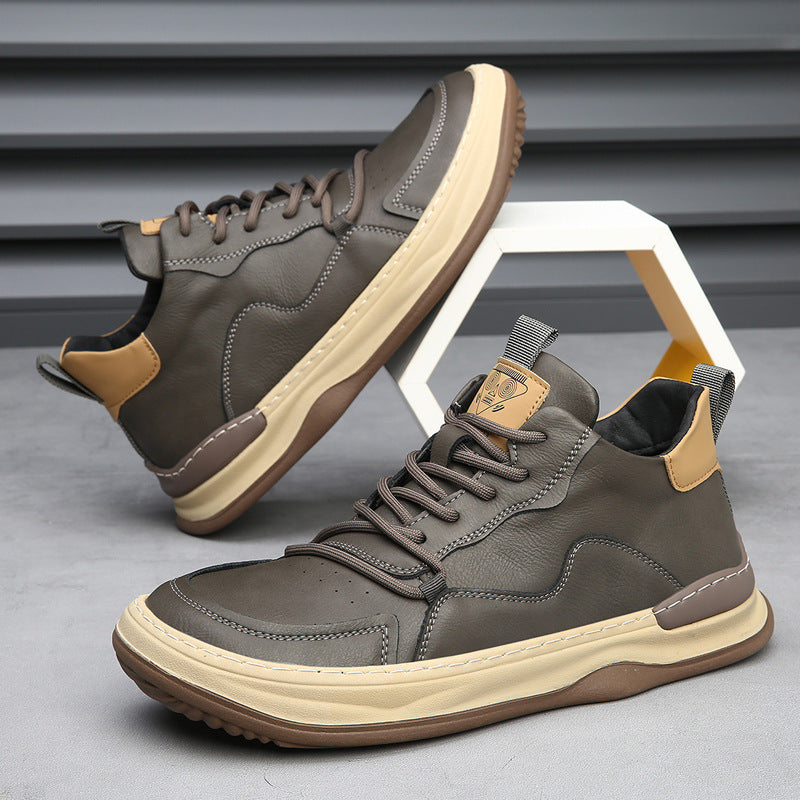 Sneakers in Vera Pelle Italiana Marco